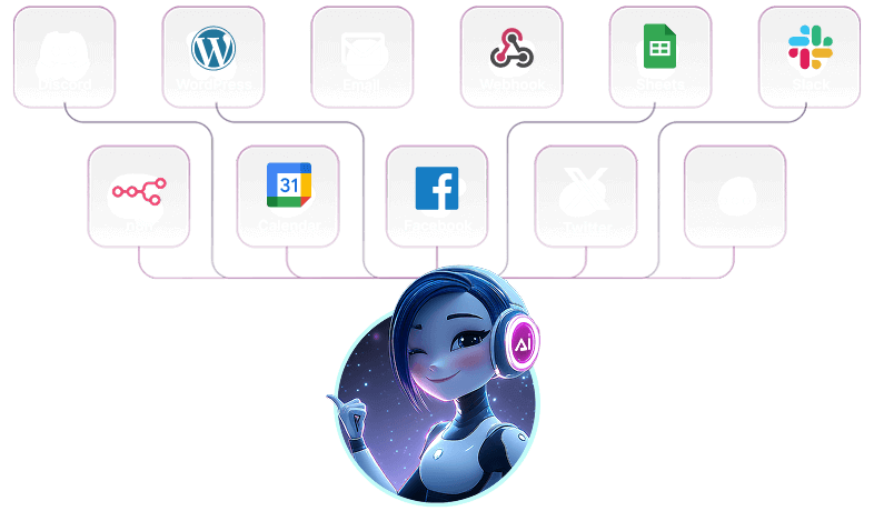 tools connectable to Aaia